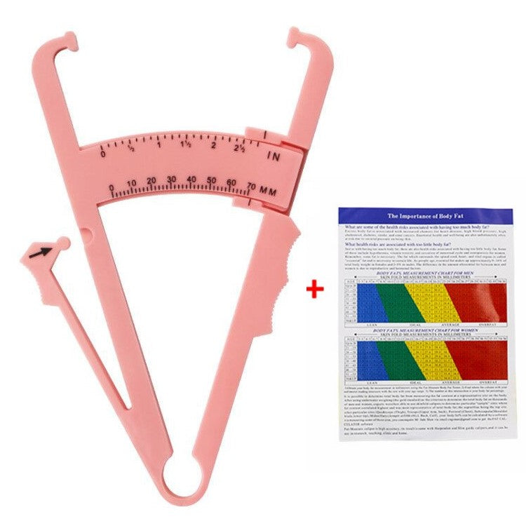 Body Fat Caliper for Body /Skinfold Calipers for Accurately Measuring BMI Skin Fold Fitness and Weight-Loss
