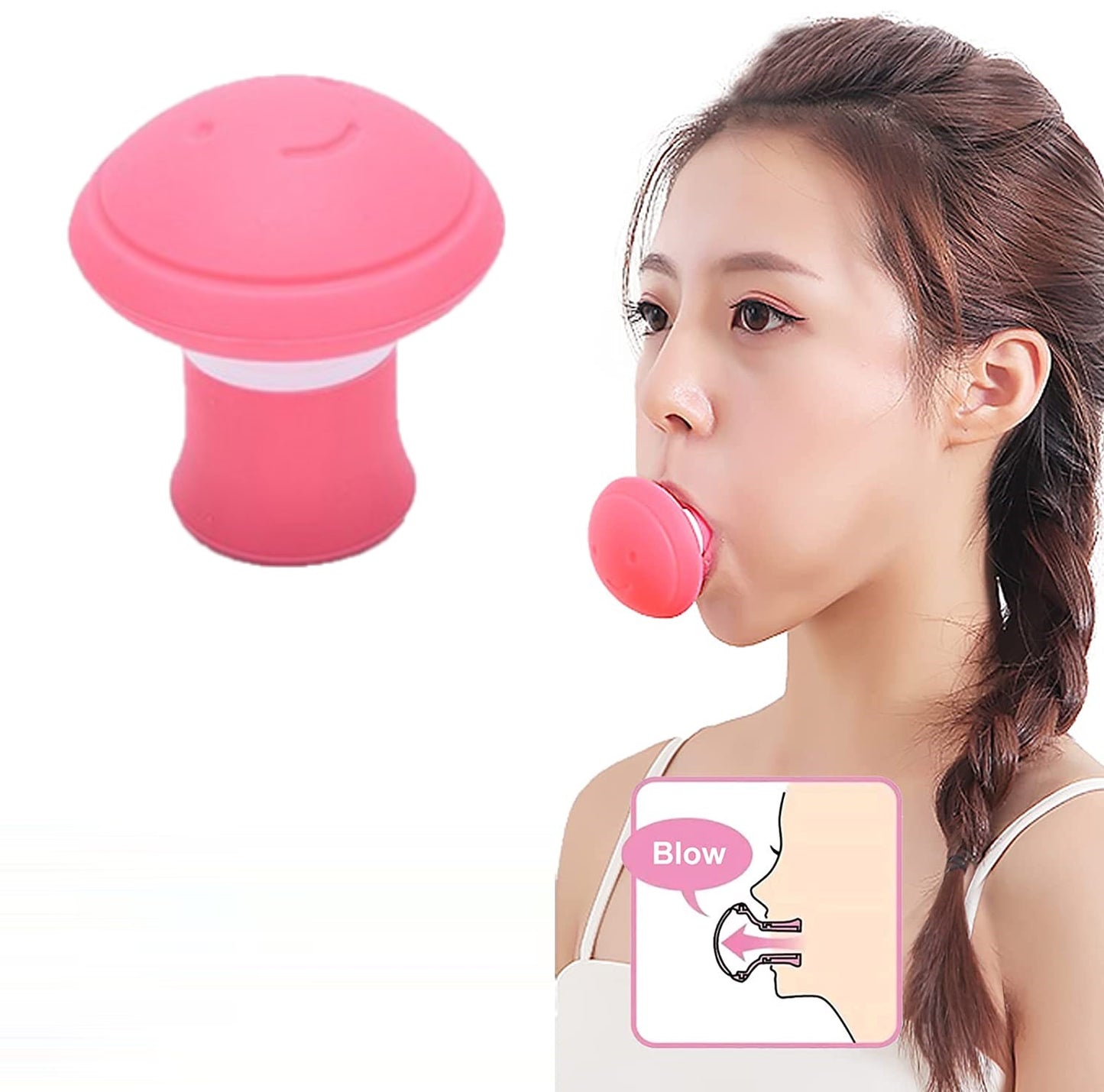 V Shaped Face Lifting/Firming/Slimming Tool, Unisex Jaw Exerciser, Reducing Double Chin and Improving Chin Line Exerciser