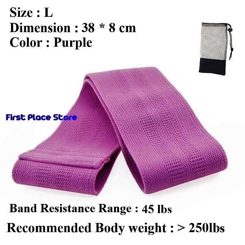 Fabric Elastic Hip resistance band