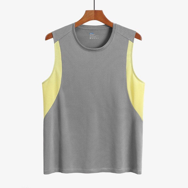 Quick-dry Sleeveless Men Shirt/ Sportswear/Gym training top