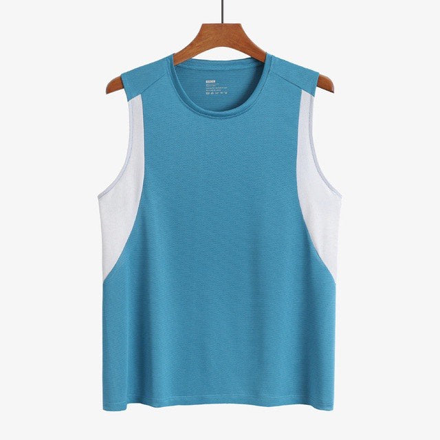 Quick-dry Sleeveless Men Shirt/ Sportswear/Gym training top