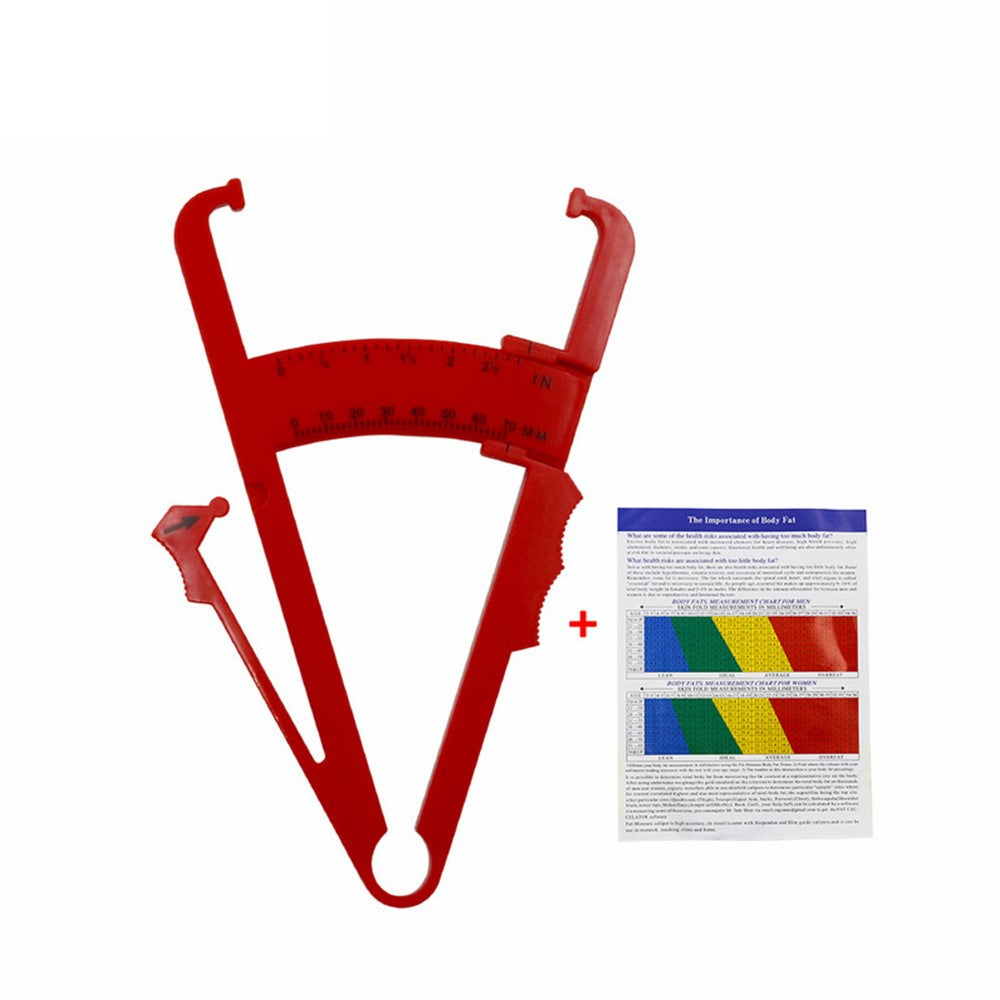 Body Fat Caliper for Body /Skinfold Calipers for Accurately Measuring BMI Skin Fold Fitness and Weight-Loss