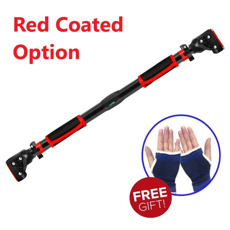 Adjustable Doorway Chin Up/Pull up Bar with Precision Level (Length 72-105 cm)
