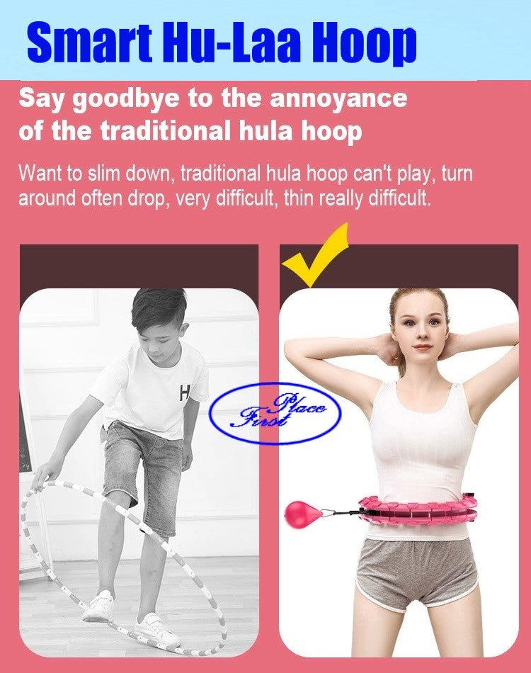 Adjustable/Detachable 24/30/32 Knots Hula Smart Hoop for Weight Loss Massage Hoop