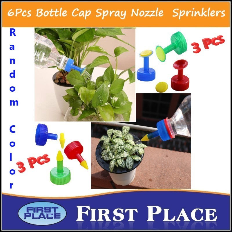 6pcs Bottle Cap Spray Nozzle Sprinklers