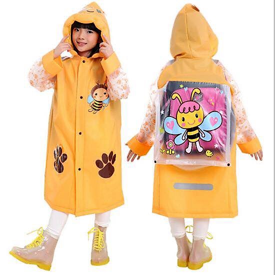 Student Raincoat  Special For School Bag