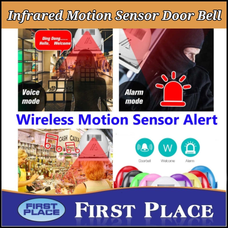 Infrared Motion Sensor Door Bell