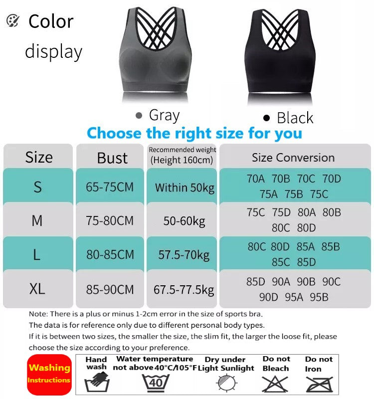 Women Sports Bra/Fitness Yoga Bra