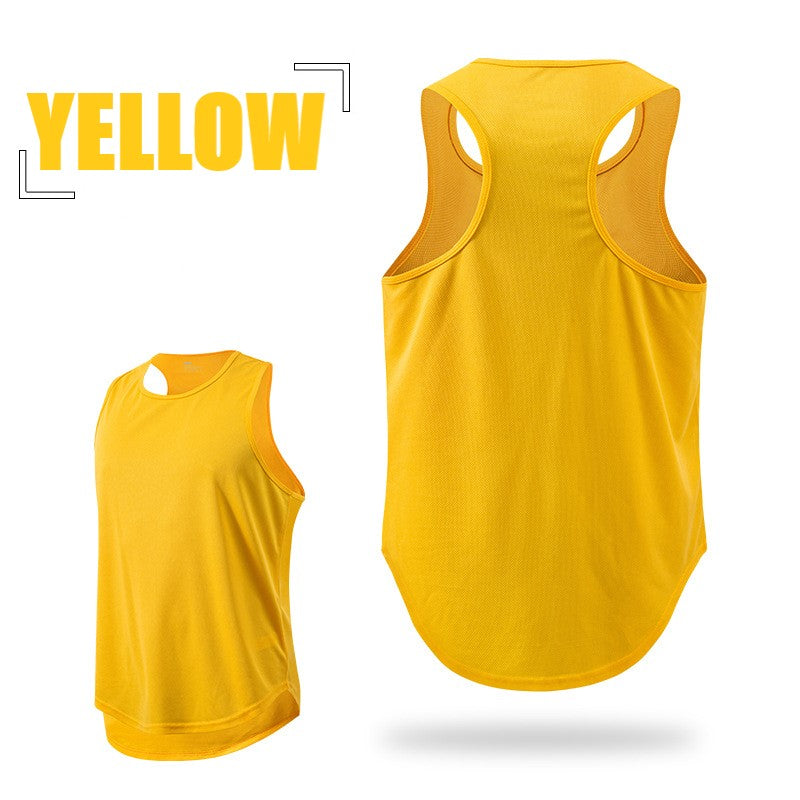 Men Gym Workout Tank Top, Body Building Shirt, Men Singlet Sleeveless Shirt