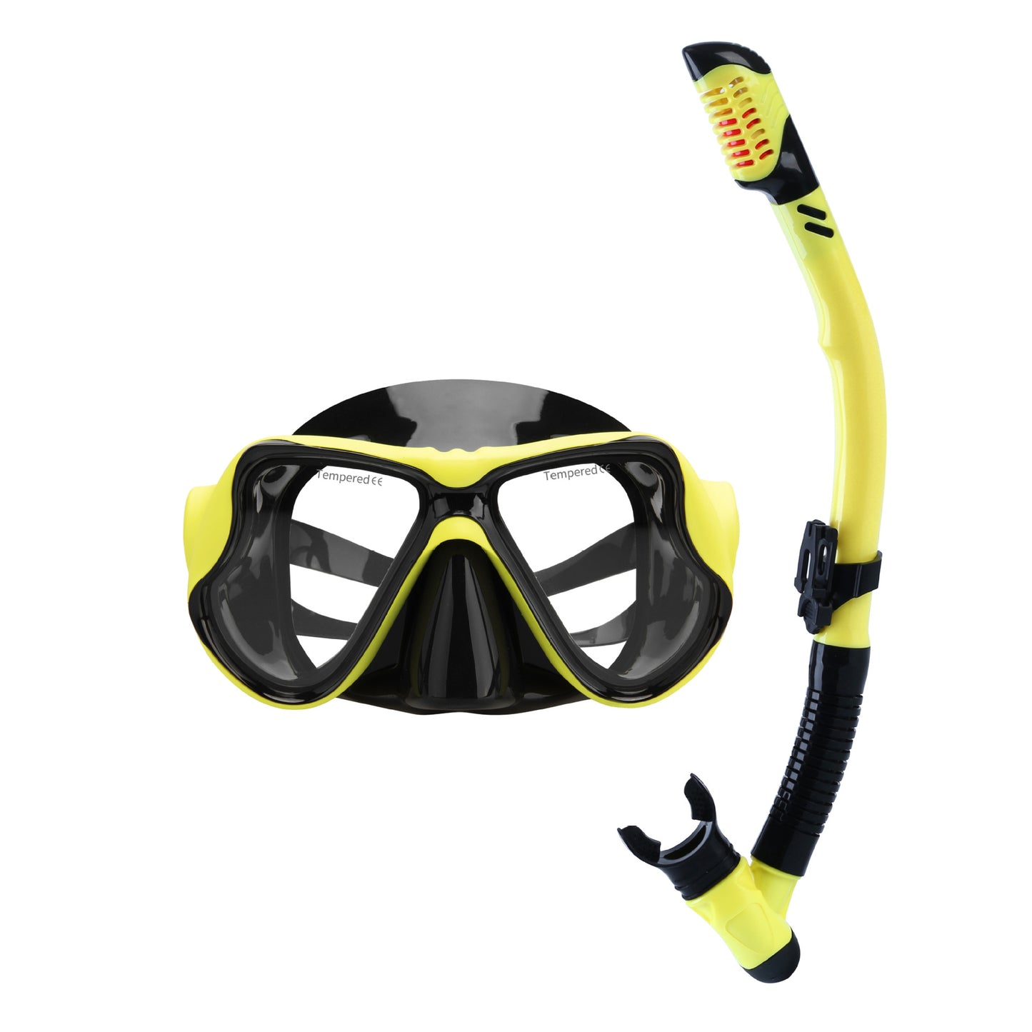 Adult Snorkeling Mask with Tempered Glass