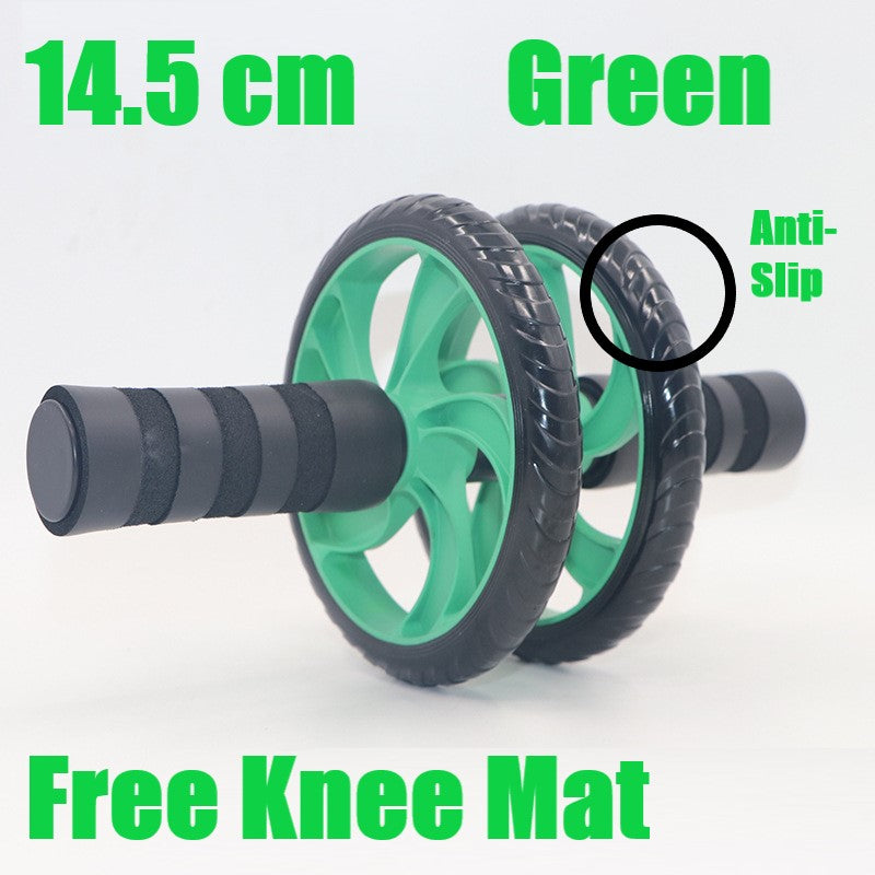 14.5cm anti-slip abdominal wheel double-wheel /Abs wheel