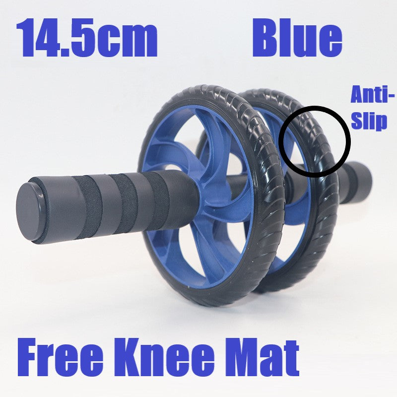 14.5cm anti-slip abdominal wheel double-wheel /Abs wheel