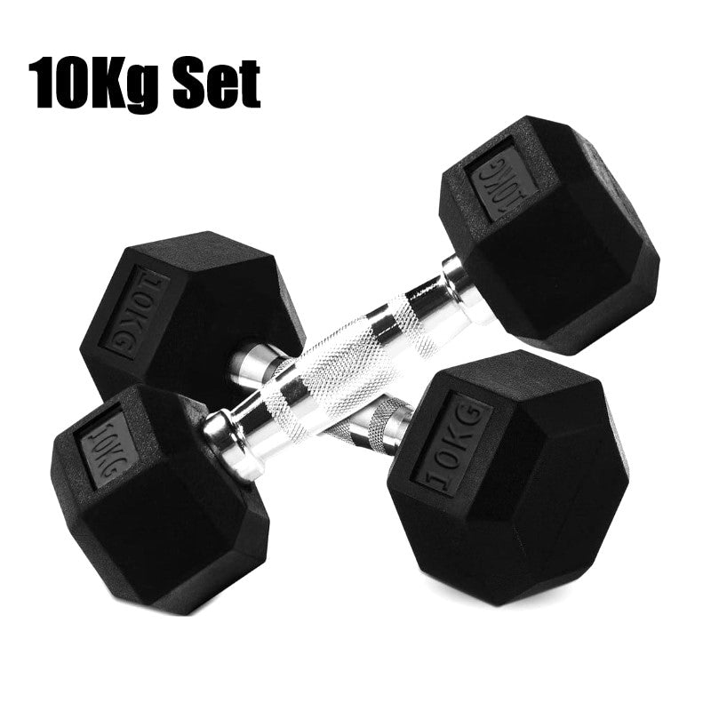 Hex Dumbbell (Sold in Pair) /Dumbbell weights dumb bell set