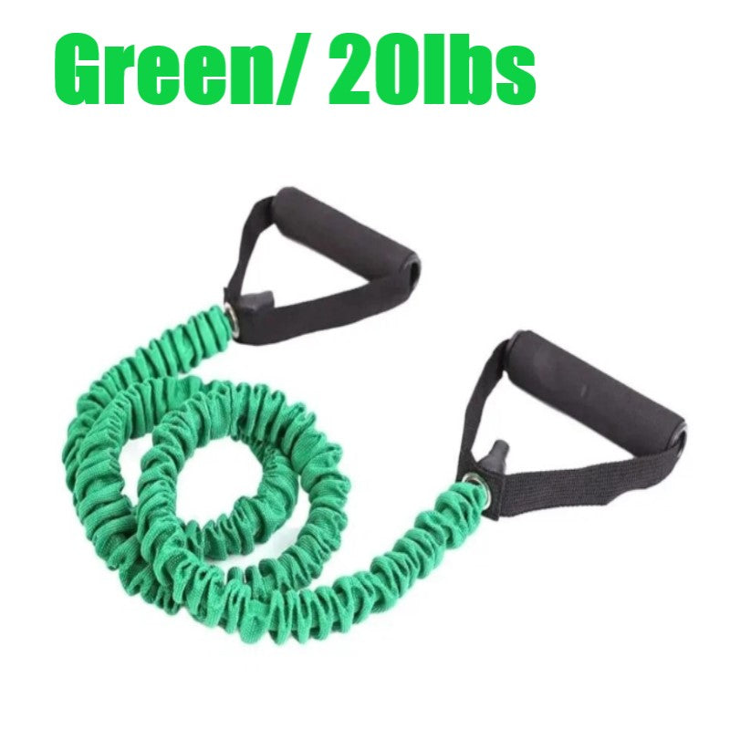 Resistance Band with Handles Yoga Pull Rope Elastic Fitness Exercise Tube Band