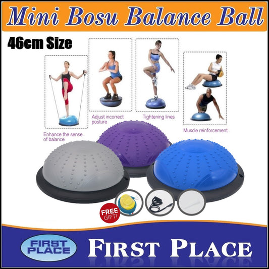 46cm Mini Bosu Balance Ball