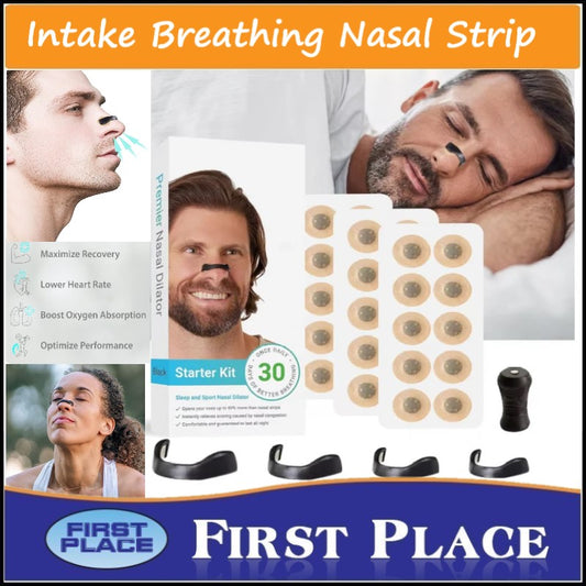 Magnetic Nasal Breathing Dilators Kits Sport Nasal Dilator Boost Oxygen Intake, Reduce Snoring, Breathing Refill Nose Clip