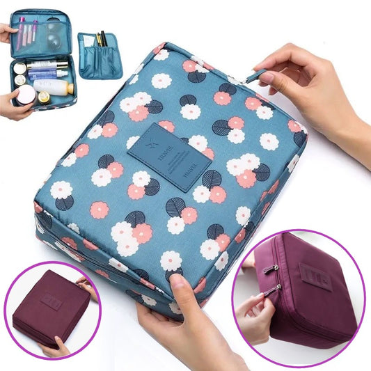 Travel multi functional Cosmetic Bag/Make up Storage Bag/Toiletry Case Wash Bag Organizer(First Place)