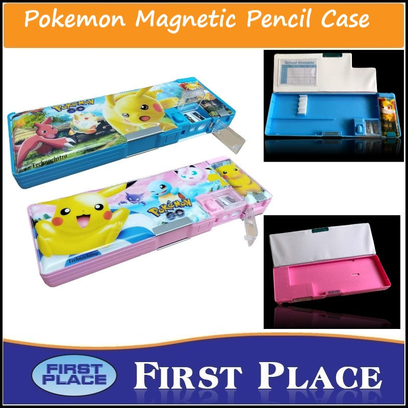 Pokemon Magnetic Pencil Case