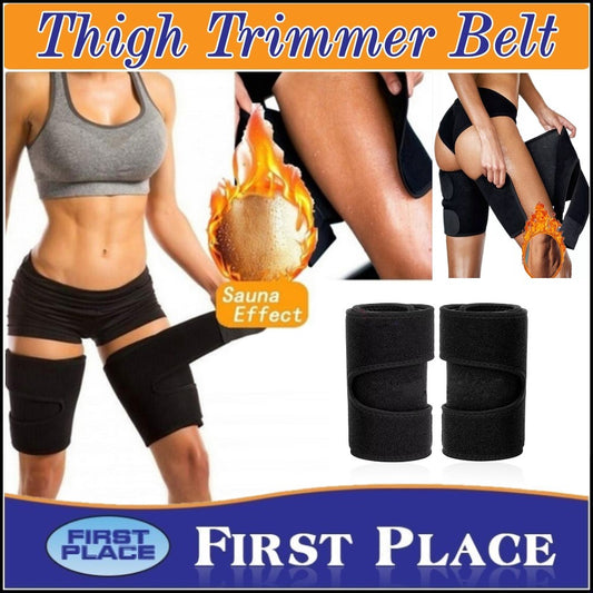 1Pair Thigh Trimmer Belt/ Thigh Support /Sleeve Support /Quad Hamstring Wrap/Compression Thigh Sleeve Hamstring Support Brace Sport Belt Upper Leg Pain