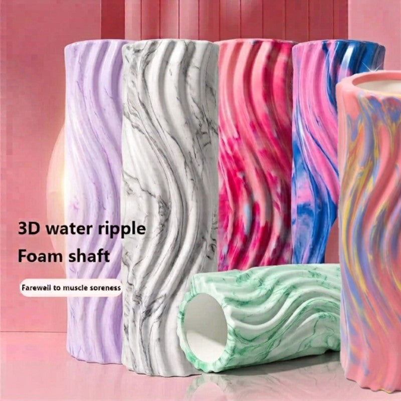 45cm x 14cm Gradient Wave Yoga Column/ EVA Foam Roller