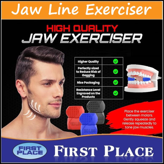 30/40/50lbs Jaw Exerciser Jawline Exerciser Chiseled Jawline Shaper Face Toner