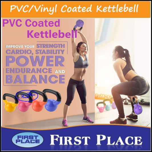 PVC/Vinyl Coated Kettlebell/Butt Lifting Kettlebell Lifting