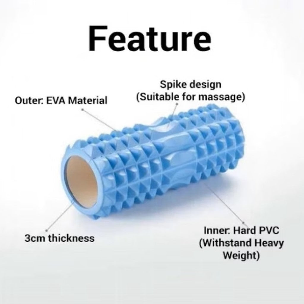 30cm x 8cm Lord Grid Yoga Column / EVA Foam Roller