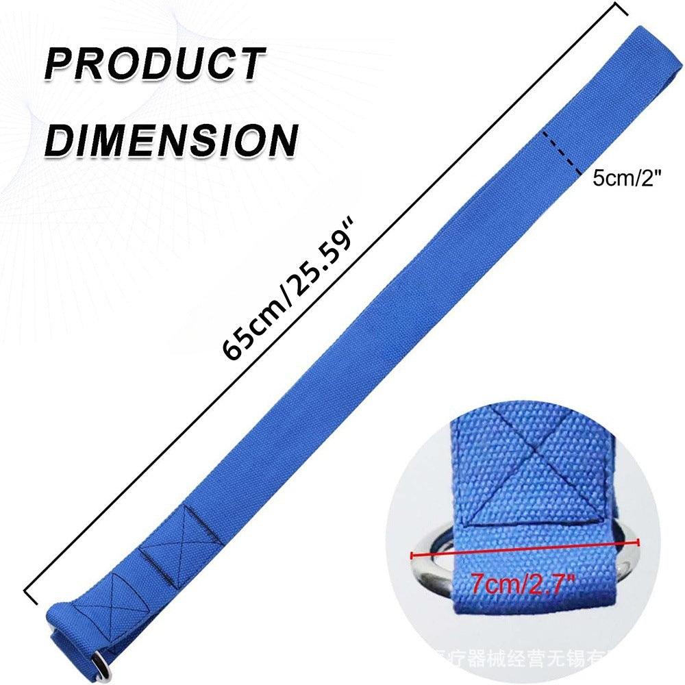 Arm wrestling training belt suitable for wrist forearm and bicep exercises compatible