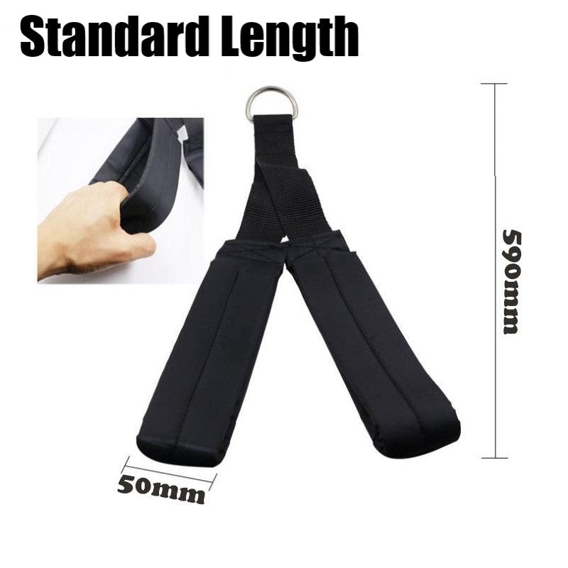 Heavy Duty Triceps Rope Strap/Nylon Triceps Rope Strap with Soft Comfortable Hand Grip Handle