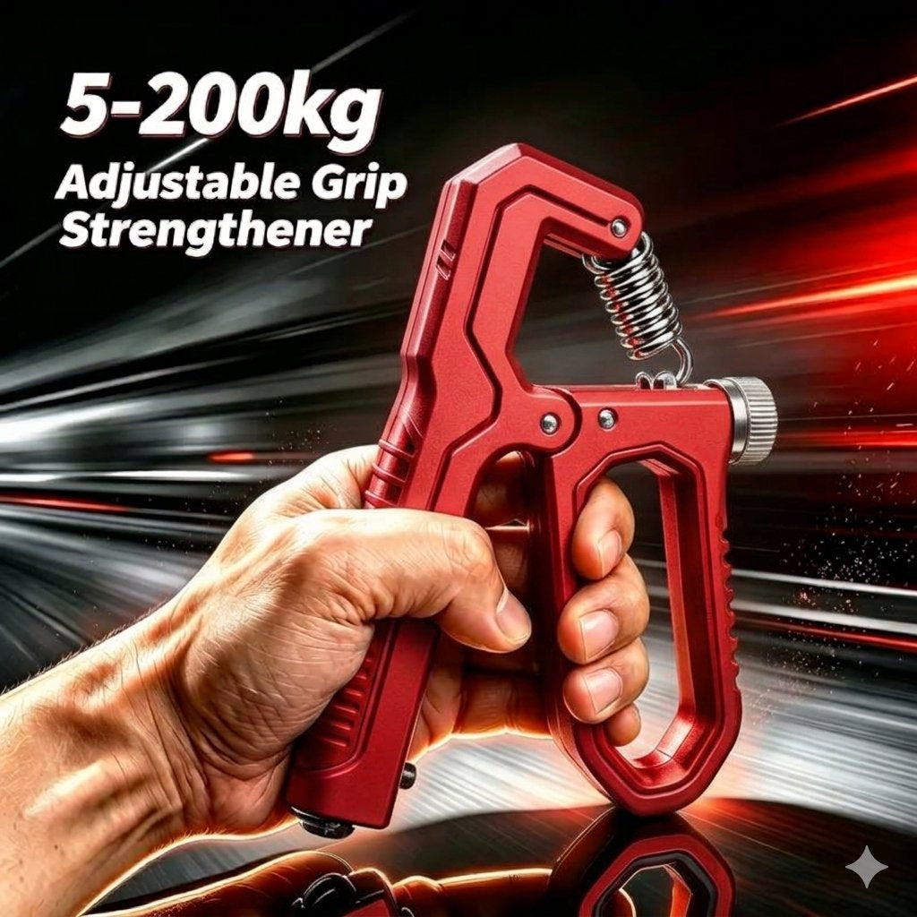 5-200kg Adjustable Hand Grip Strengthener with Counter
