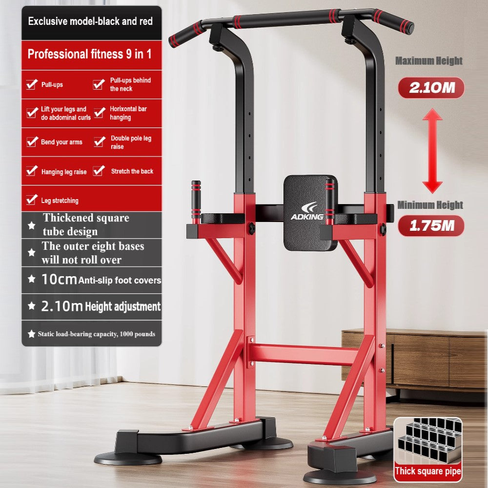 Power Tower Pull Up/Chin Up Bar Adjustable Height Multi-Functional Strength Training Fitness Workout Station