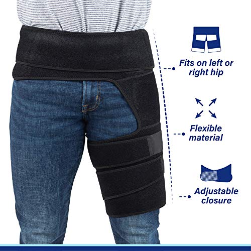 Compression Belt Hip Sprains Thigh Wrap Protection Thigh Support Belt