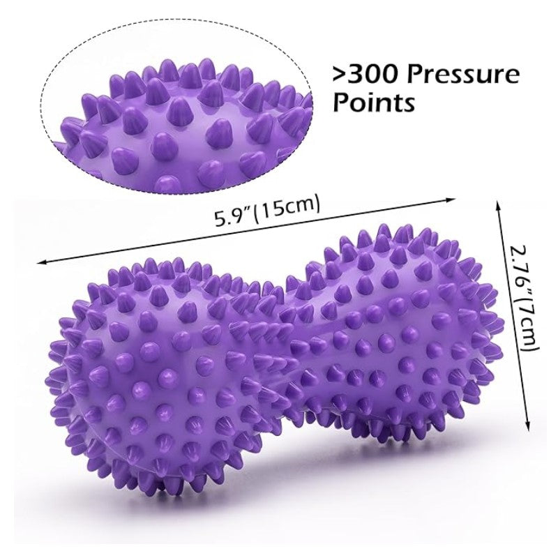 PVC Peanut Muscle Massage Roller