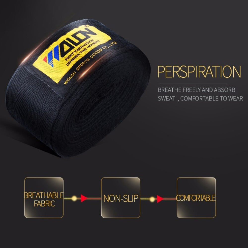 3m/5m Breathable Boxing Hand Wrap Fabric Handguard Unisex Cotton Sports Strap Boxing Bandage Muay Thai Hand Wraps