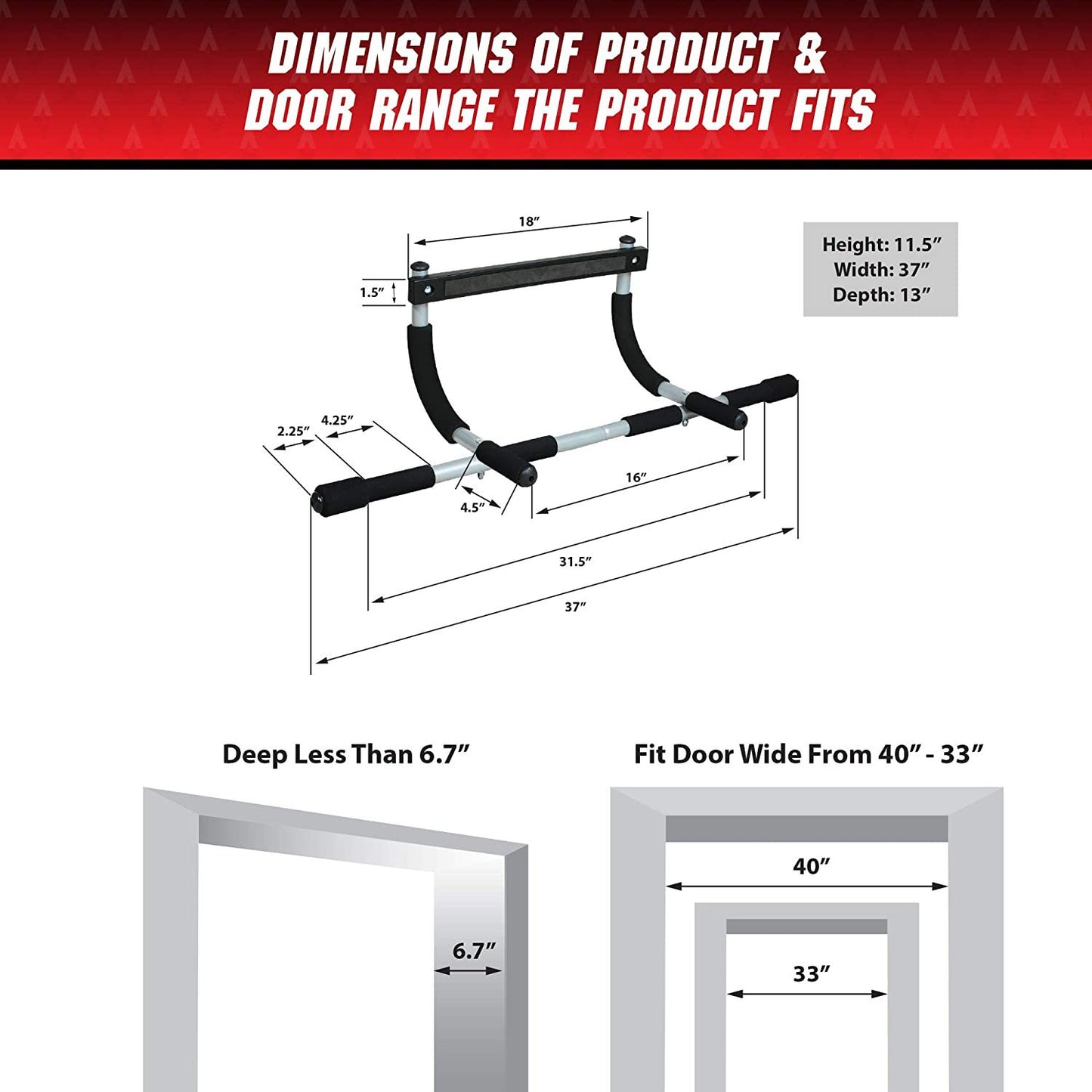 Pull up Bar/Door Gym/Iron Gym