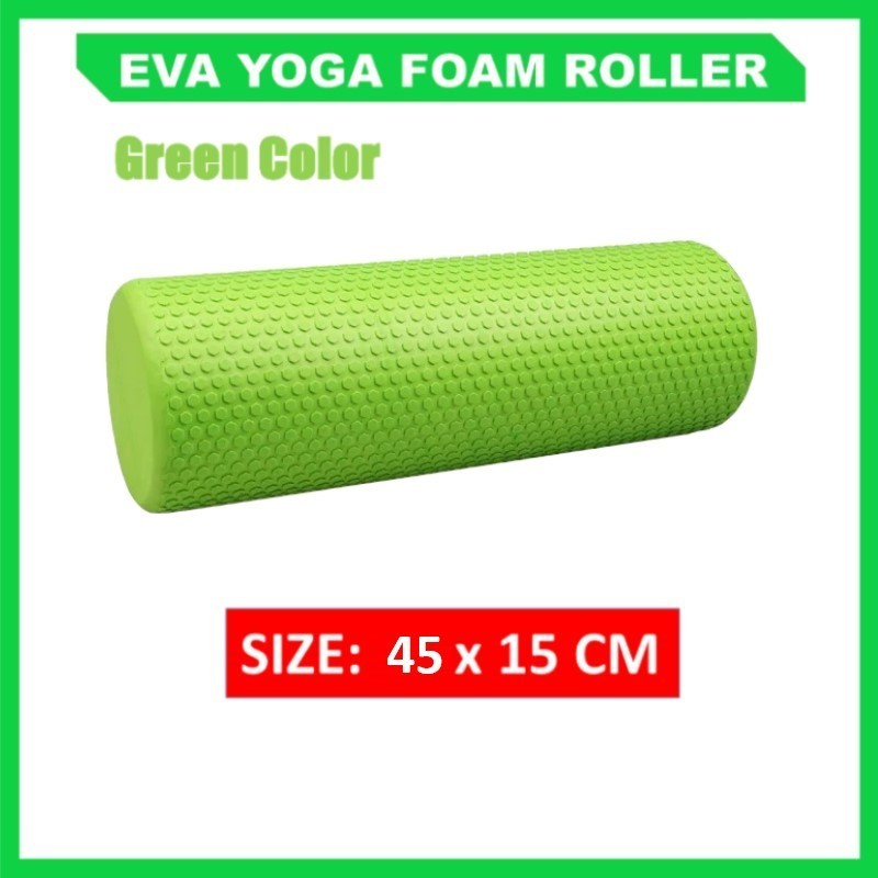 30/45/60/90CM Yoga Foam Roller/ High-density EVA Muscle Roller Self Massage Tool /Solid EVA Yoga column(First Place)