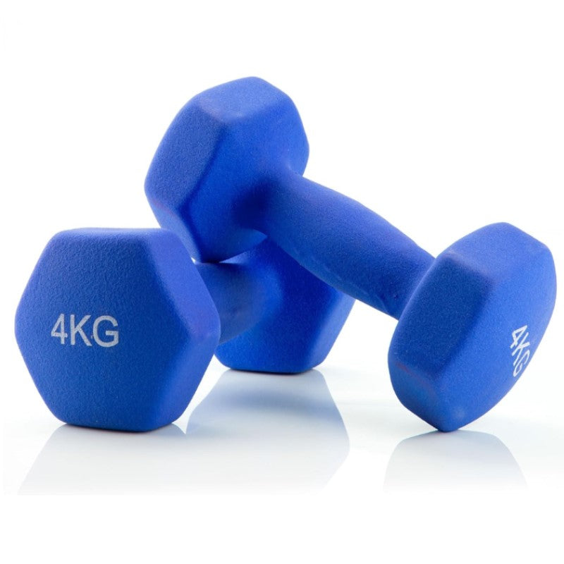 1Kg,1.5Kg,2Kg,2.5Kg,3Kg Neoprene coated Dumbbells Set