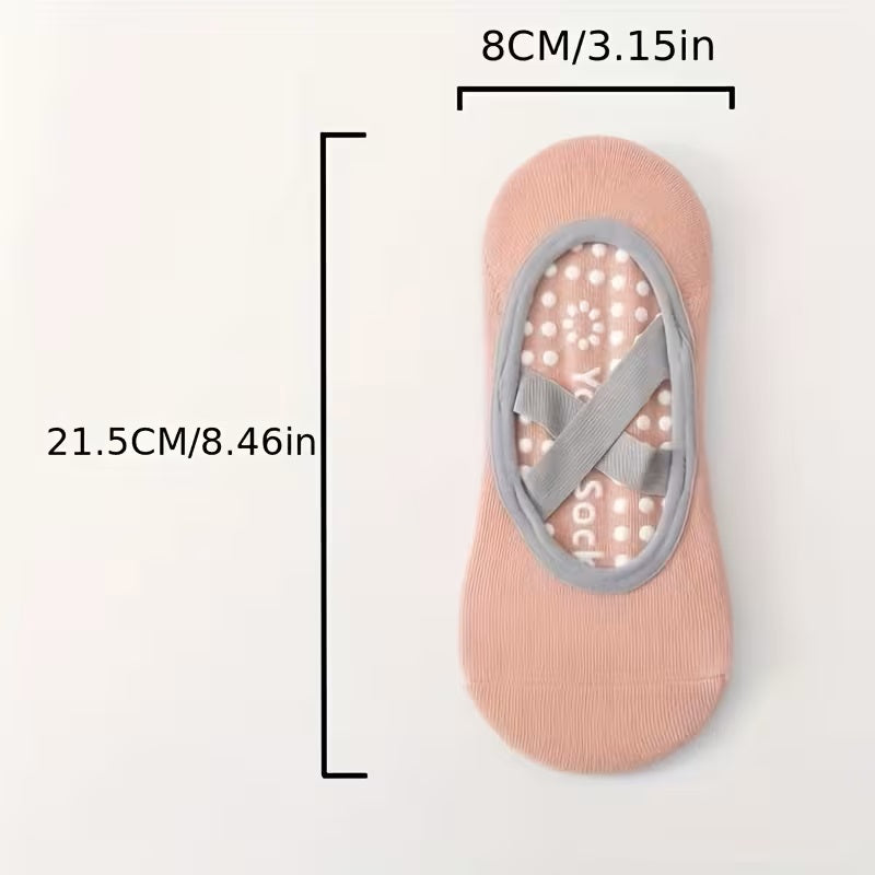 Anti Slip Skid Cotton Pilates/ Fitness/ Ballet / Yoga Socks(SK08)