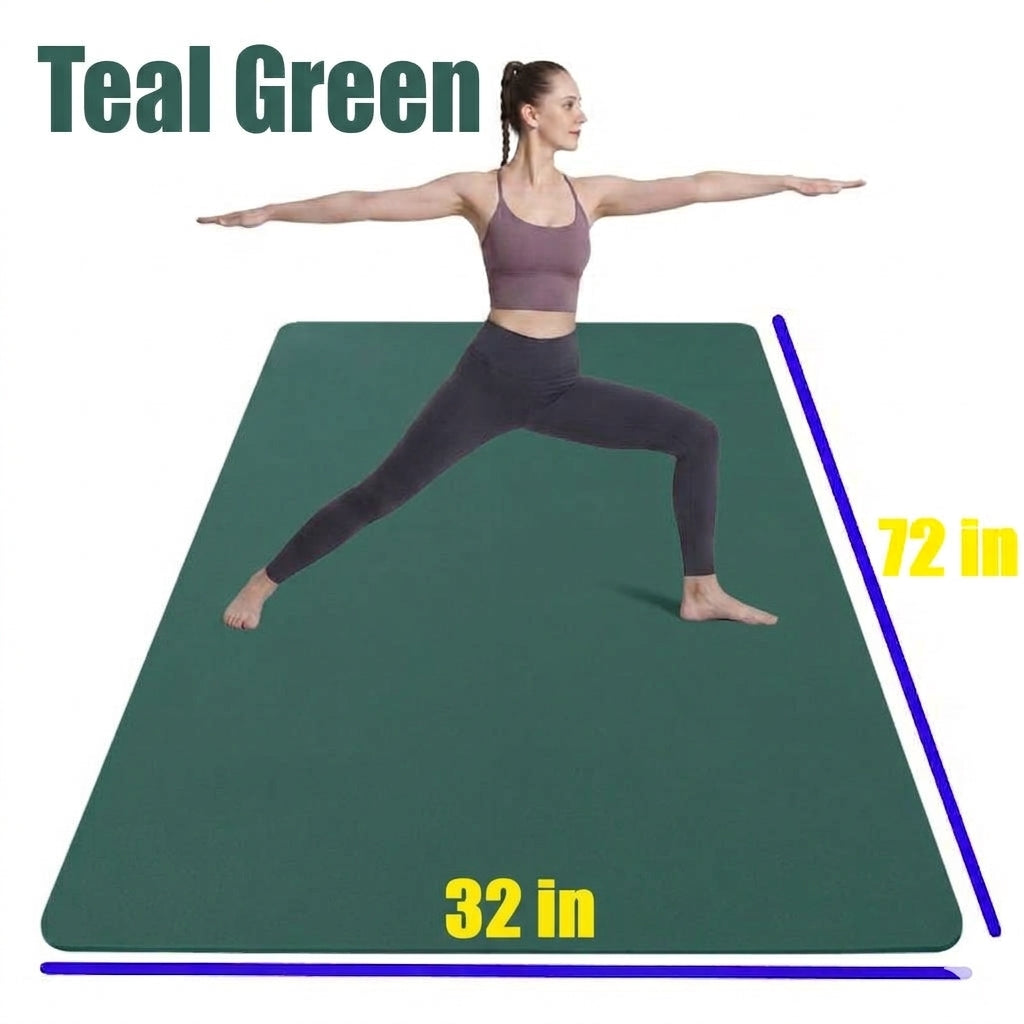 6mm Thickness, Wide Width TPE Yoga Mat