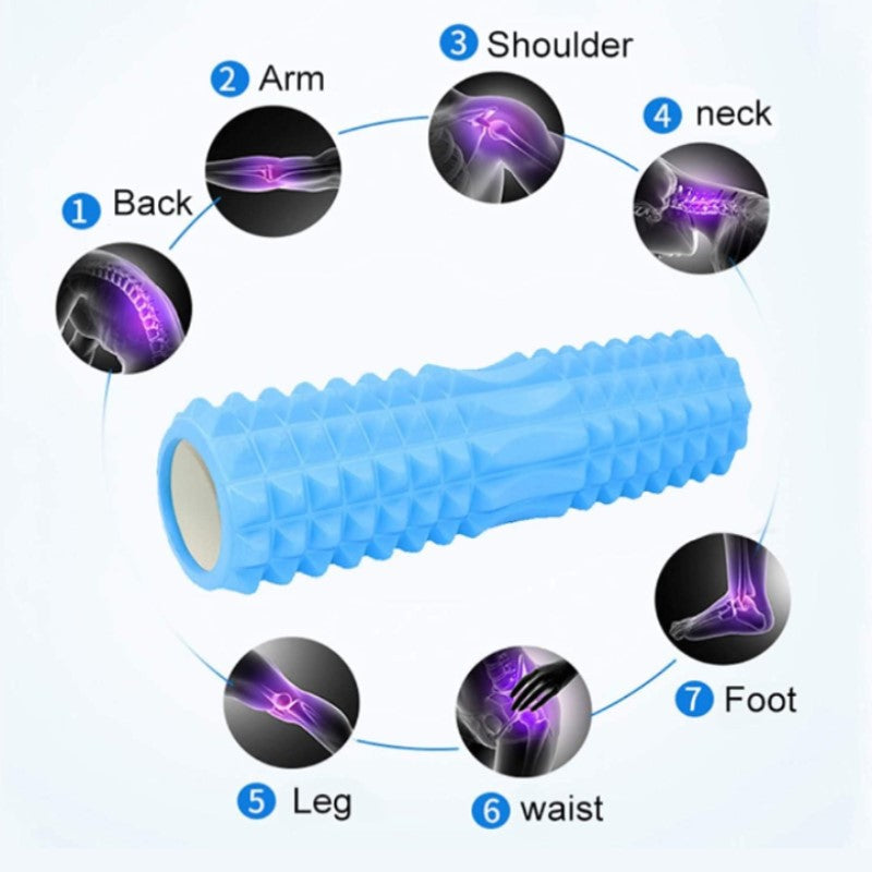 30cm x 8cm Lord Grid Yoga Column / EVA Foam Roller