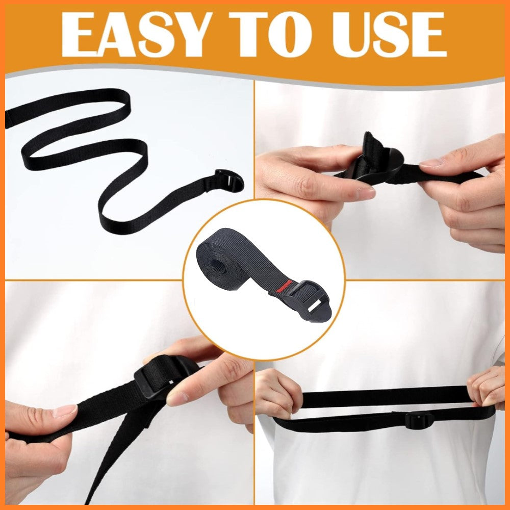 1 Pc Non Slip Arm Wrestling Competition Match Strap /Arm Training Belt with Buckle