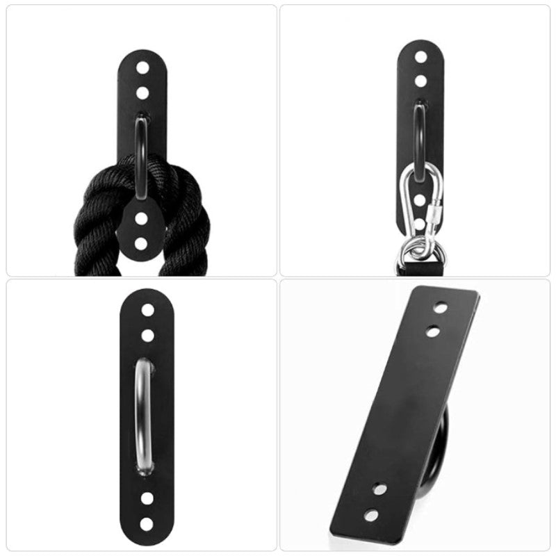 Battle Rope Anchor Kit Heavy Duty Multipurpose Floor Wall Mount Suspension Point for Fitness Training Cross fit
