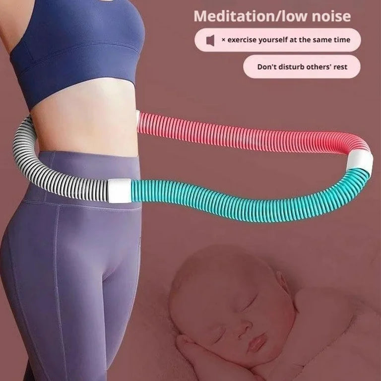 Soft Spring Hula Hoop /Compact Waist Trainer/ Portable Exercise Ring