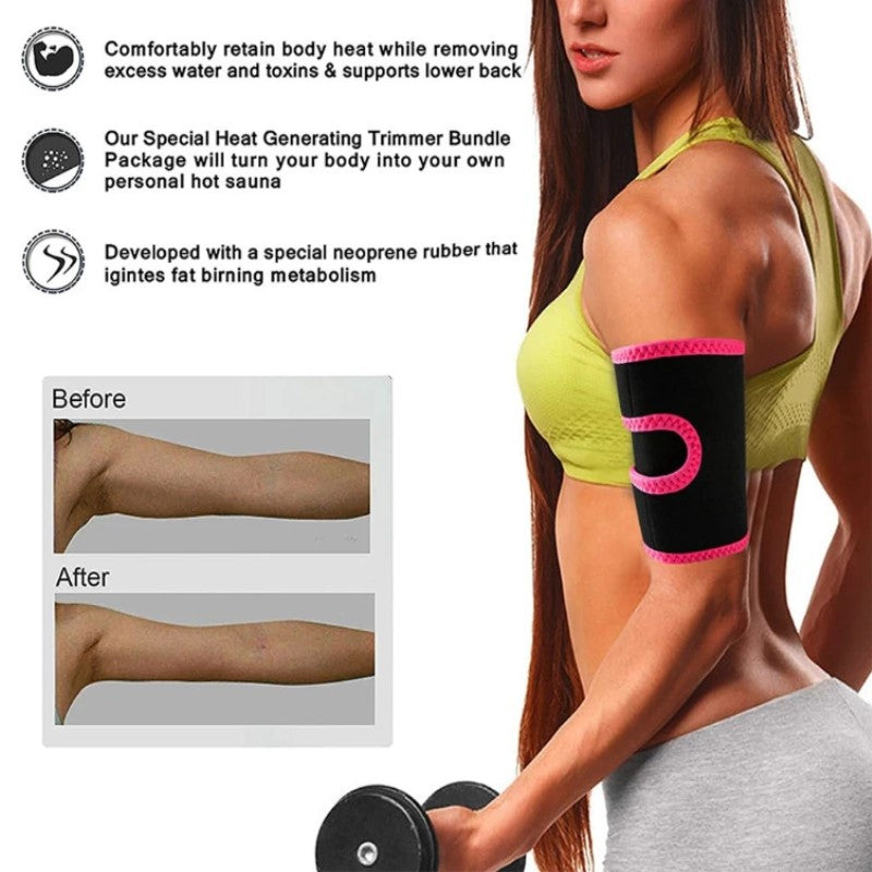 Arm Trimmer / Arm Fat Burner/Armband/Arm Shaper/Arm Trainer Shapewear Belt