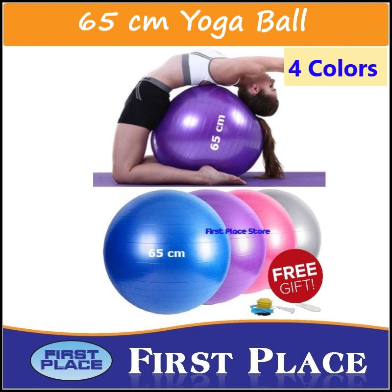 65 cm Anti-burst Gym ball/Yoga ball with pump