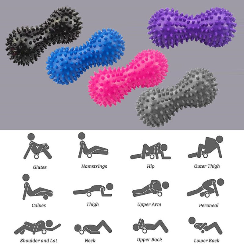 PVC Peanut Muscle Massage Roller