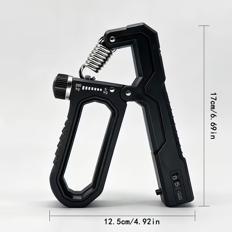 5-200kg Adjustable Hand Grip Strengthener with Counter