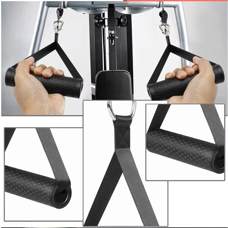 Heavy Duty Exercise Handle Pair with Carabiners
