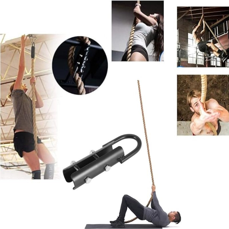 Climbing Rope Clamp Sturdy Rope Clasp for Rope Climb for Fitness Workout Gym