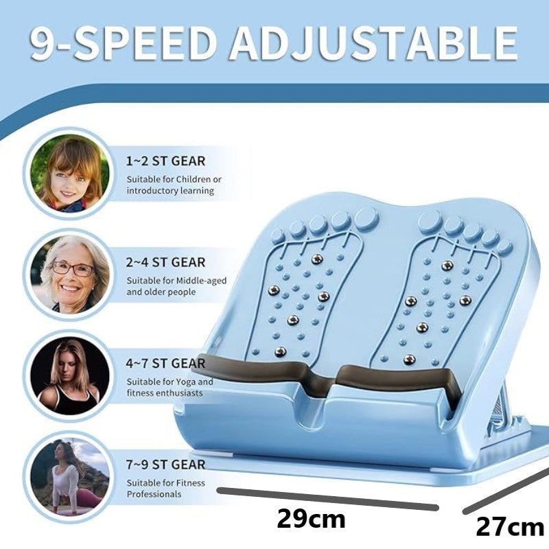 10 Levels Adjustable Portable Slant Board /Ankle Foot Stretching/ Calf Stretcher/Ankle Stretcher